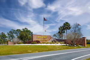 Sunny Hills Florida community sign in Washington County